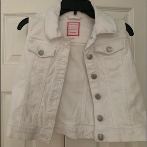 Girls Gymboree Jean vest